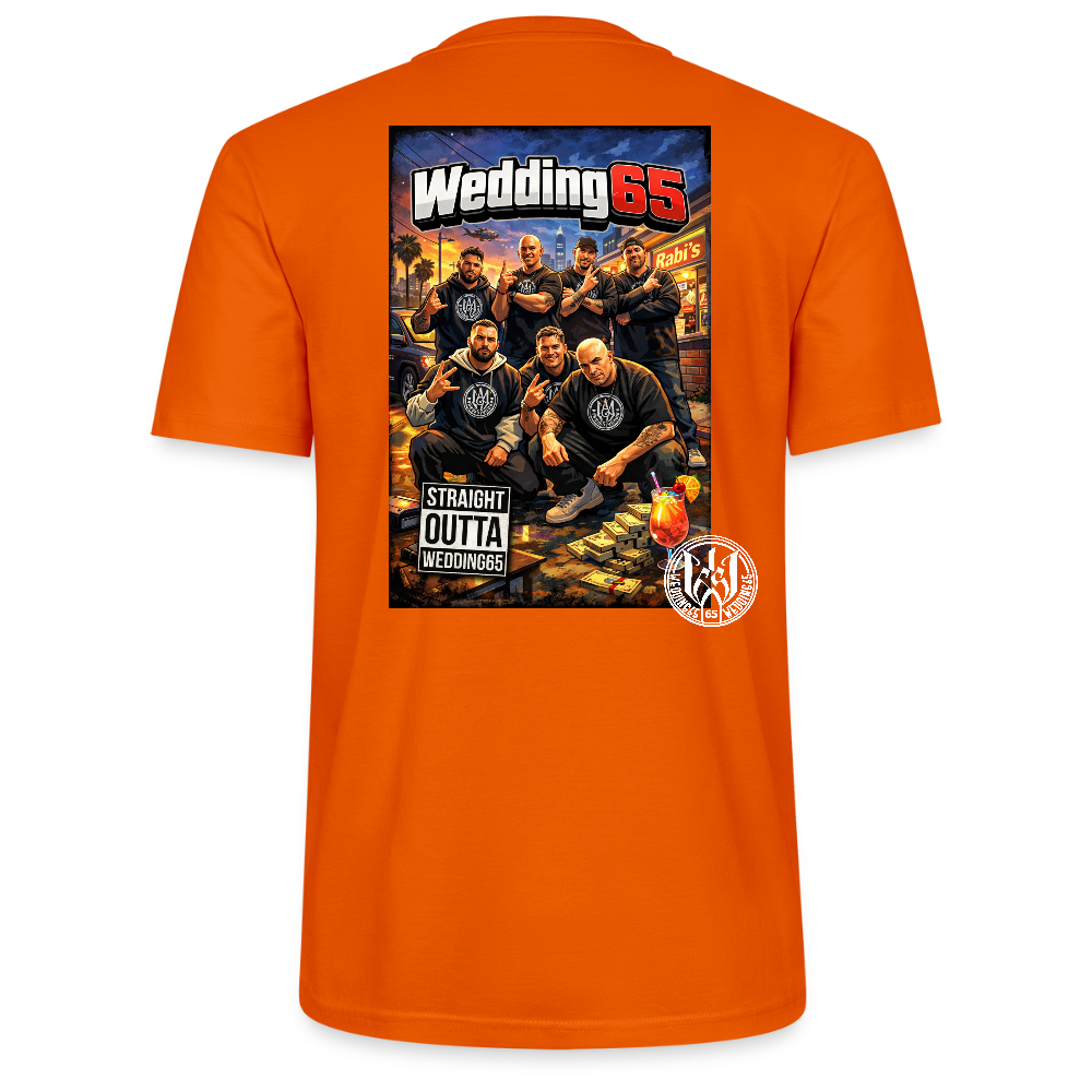 Outta Gang Wedding65  Unisex T-Shirt CRAFTER - Tieforange