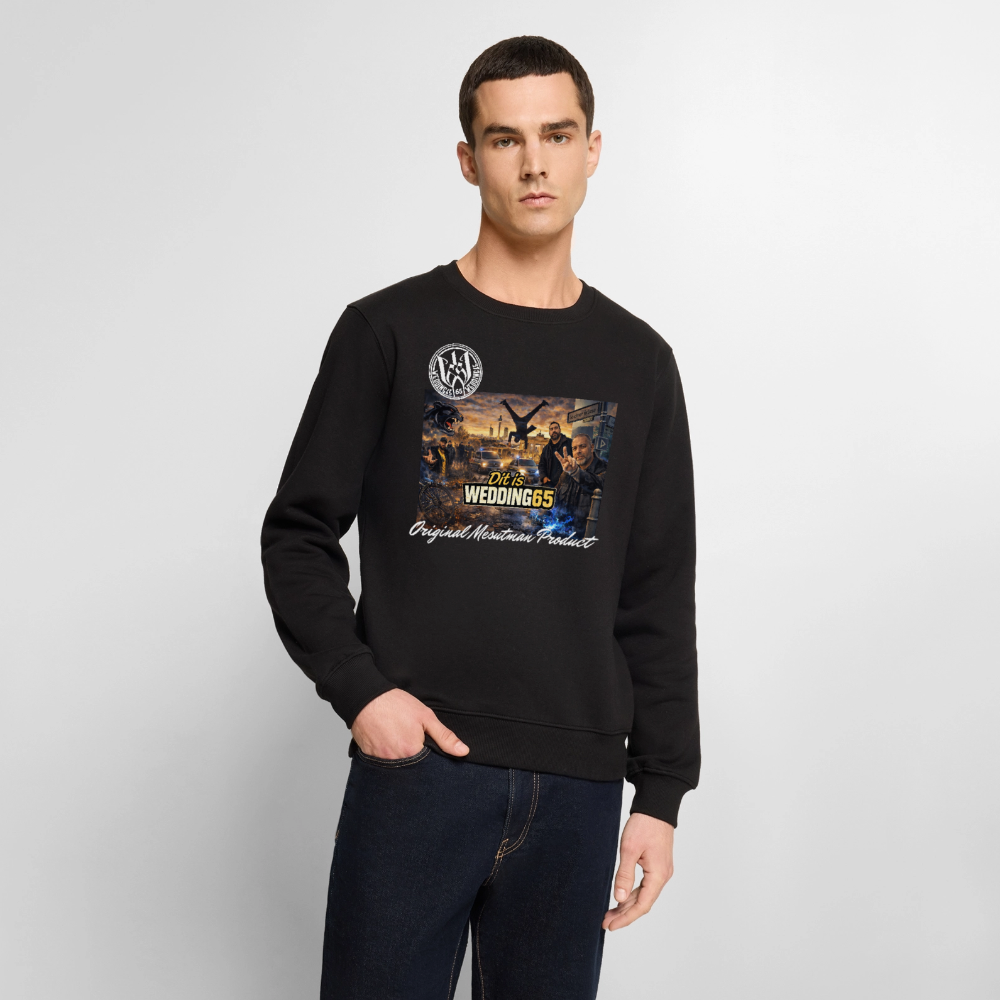 Dit is Wedding 65 Männer Premium Pullover - Schwarz