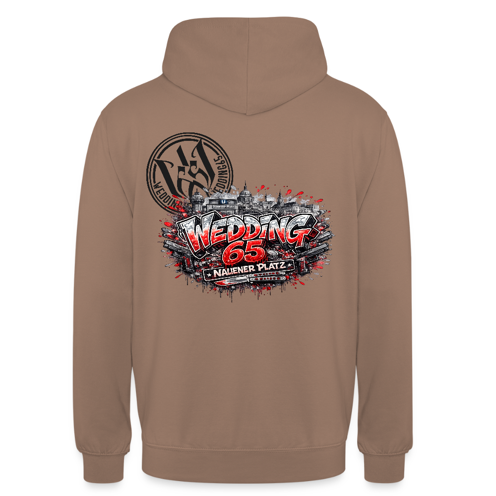 Berlin Wedding 65 Nauener Platz Unisex Hoodie - Mokka
