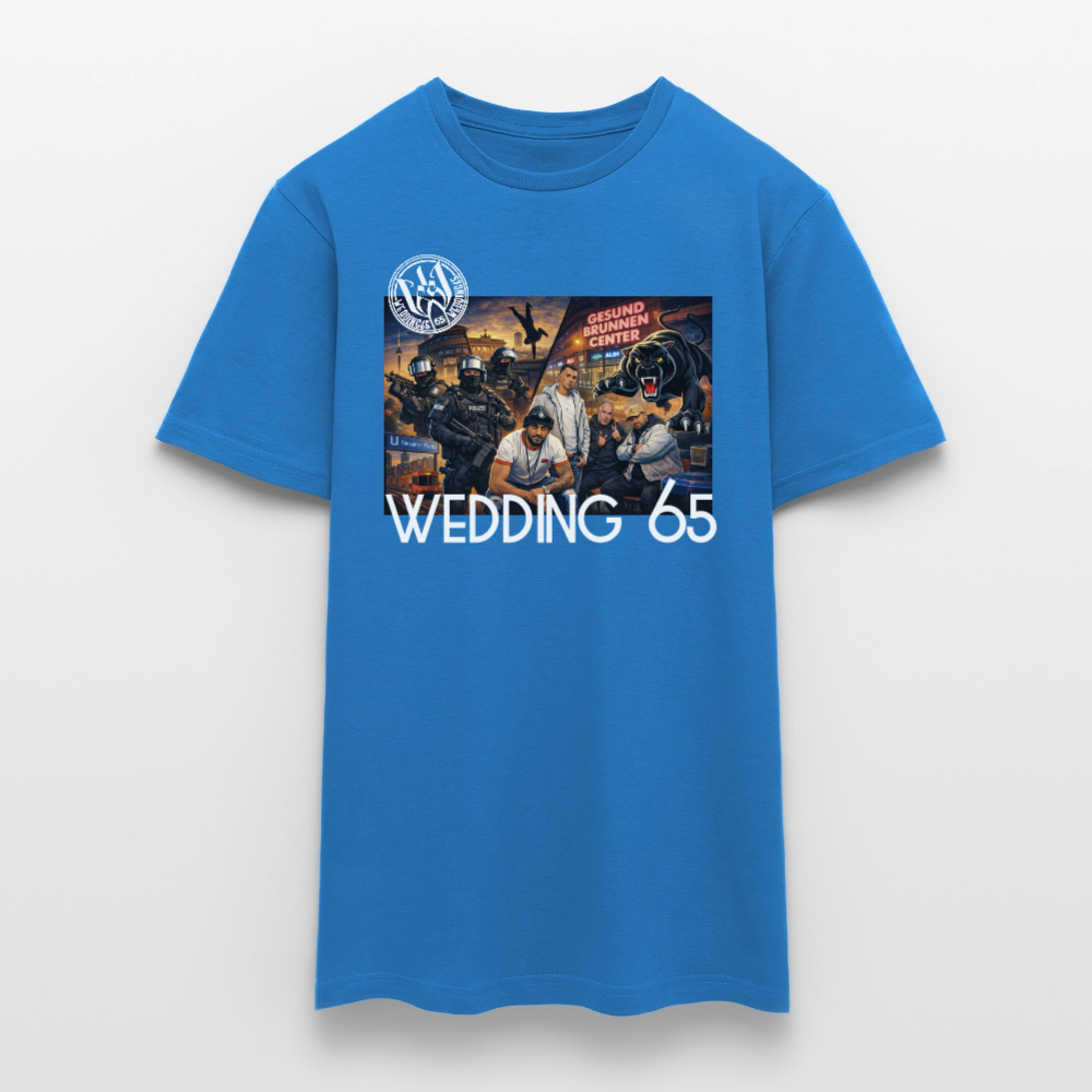 Gang Shirt Gesundbrunnen Wedding 65 Männer T-Shirt - Royalblau
