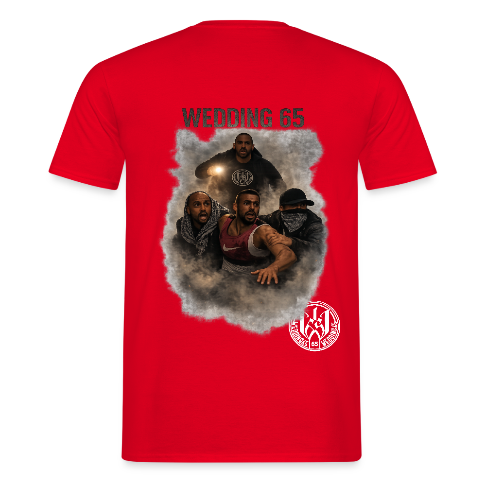 CS Wedding65 Männer T-Shirt - Rot