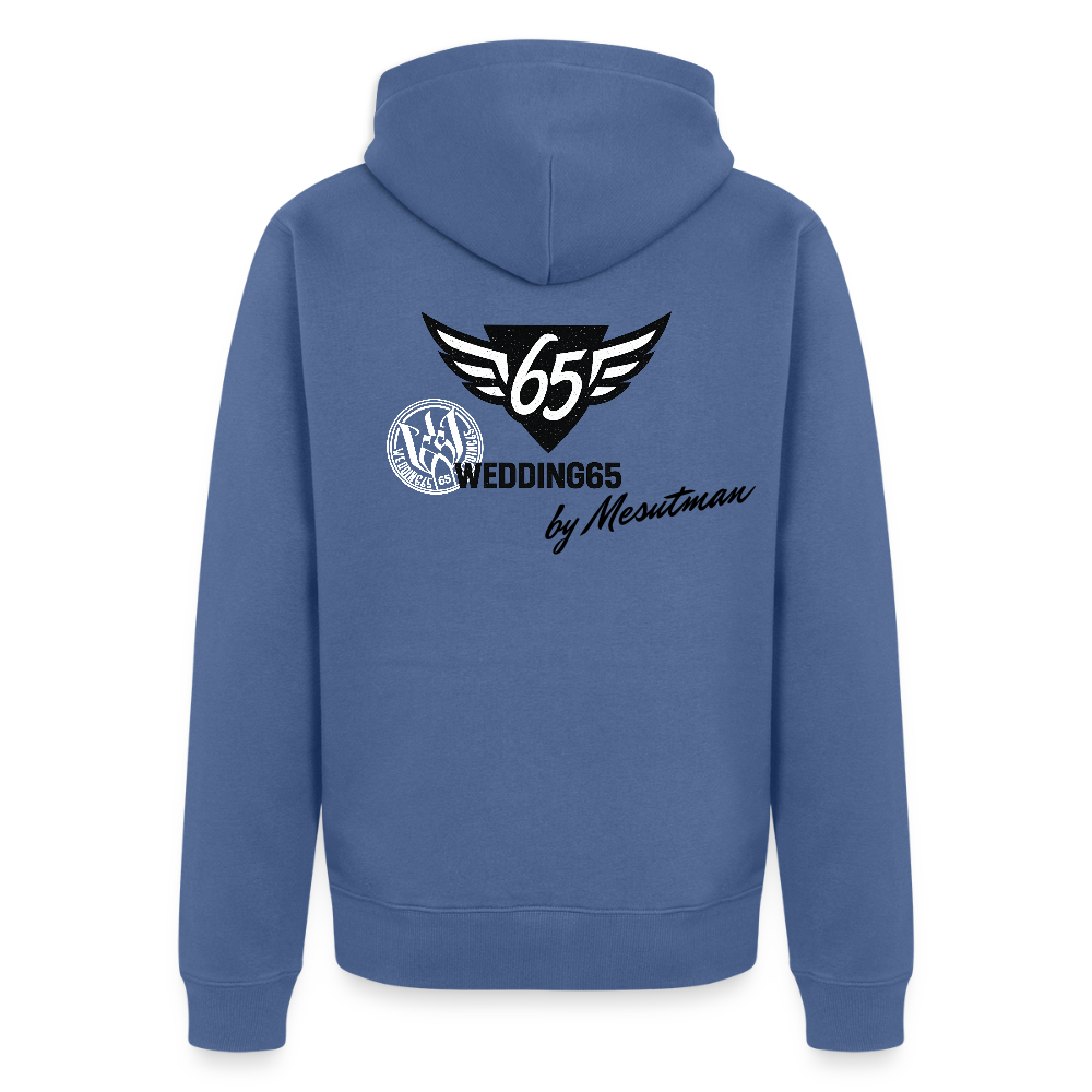 Cla$$ic Wedding 65 Berlin Männer Premium Kapuzenjacke - Taubenblau