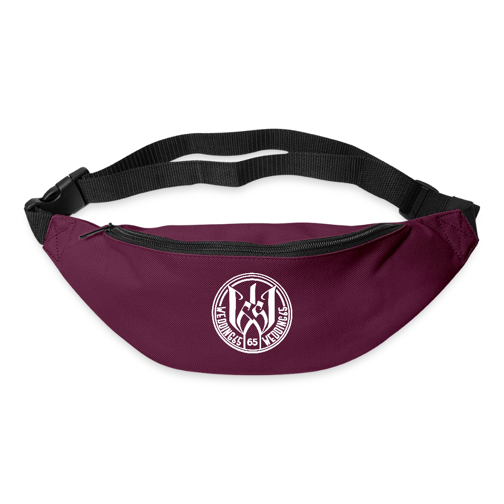 Berlin Wedding 65 OG Gürteltasche - Burgunderrot
