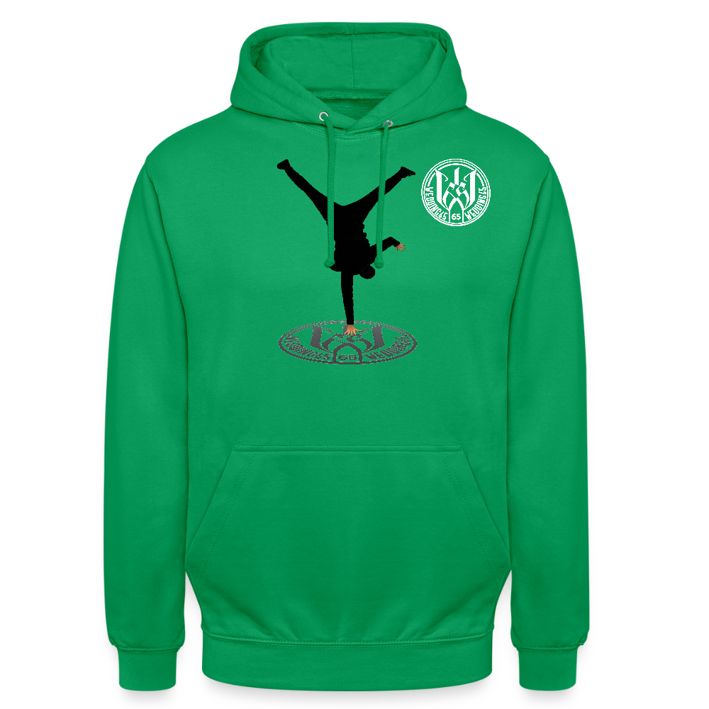 Breakdance 99 Wedding65 Unisex Hoodie - Kelly Green