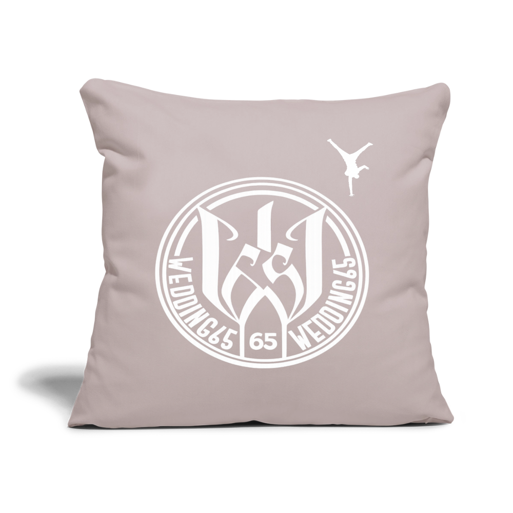 Original Wedding65 Sofakissenbezug 44 x 44 cm - helles Taupe