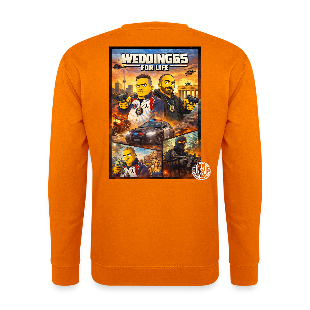 Wedding65 Simps NG Unisex Pullover - Orange