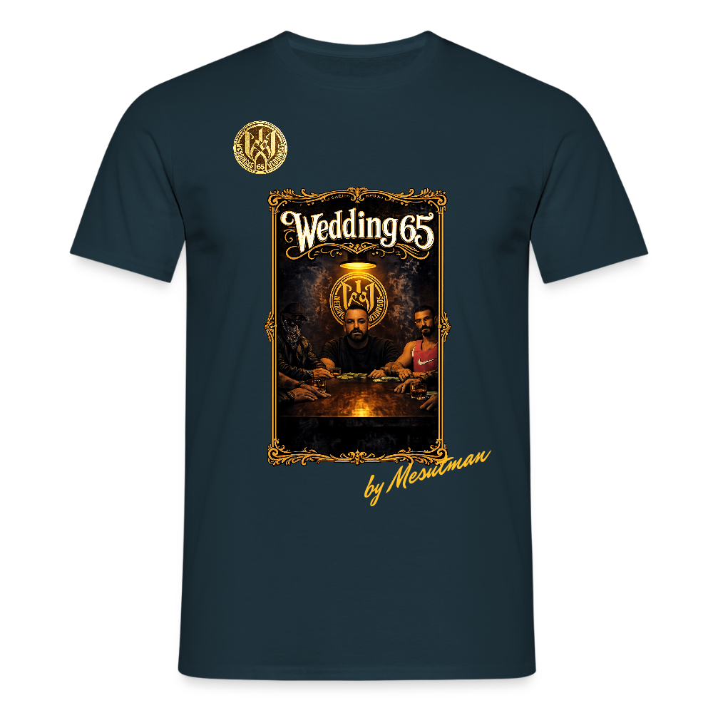 Barock Wedding 65 Männer T-Shirt - Navy