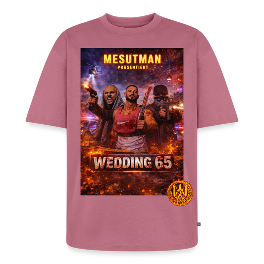 Mesutman Wedding 65 Premium Oversized Bio T-Shirt - Mauve