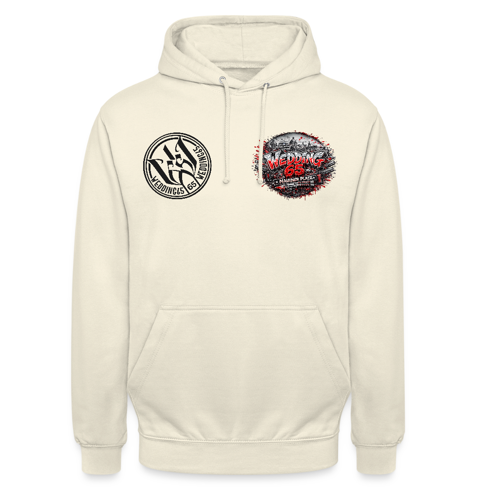Berlin Wedding 65 Nauener Platz Unisex Hoodie - Vanille-Milchshake
