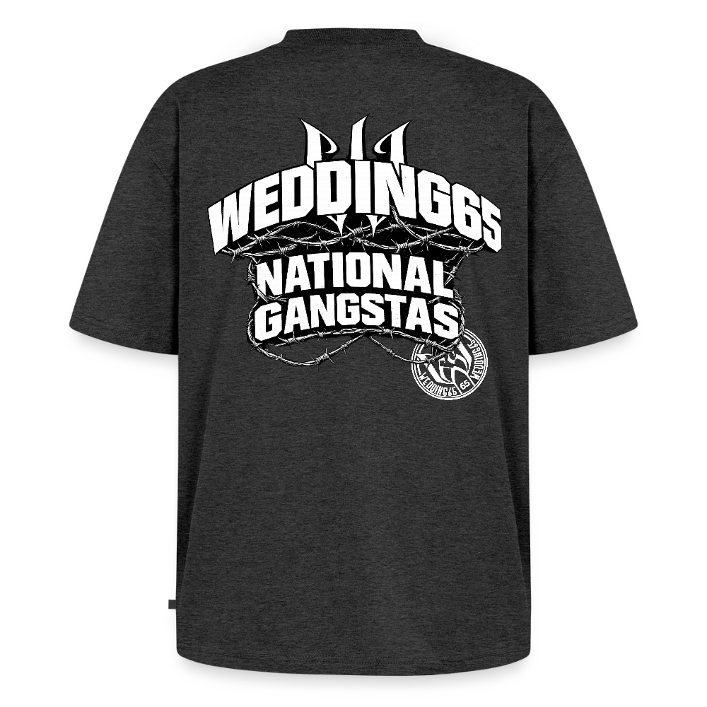 NG Wedding65Unisex Premium Oversized T-Shirt - Anthrazit meliert
