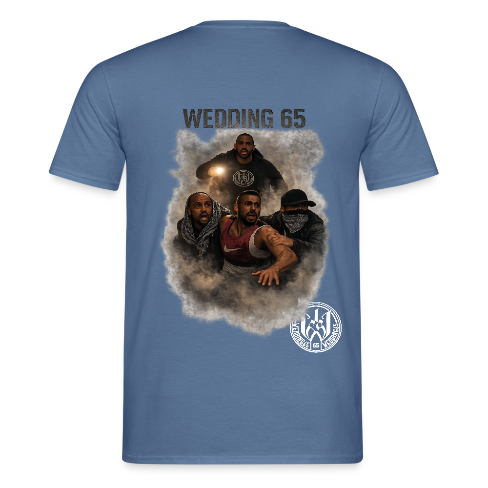 CS Wedding65 Männer T-Shirt - Taubenblau 