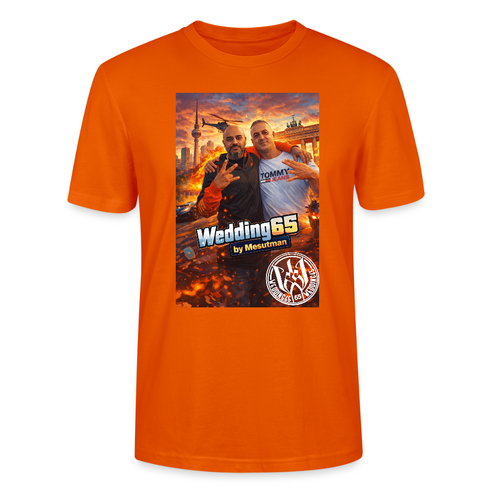 Massiv Wedding65 Berlin T-Shirt - Tieforange