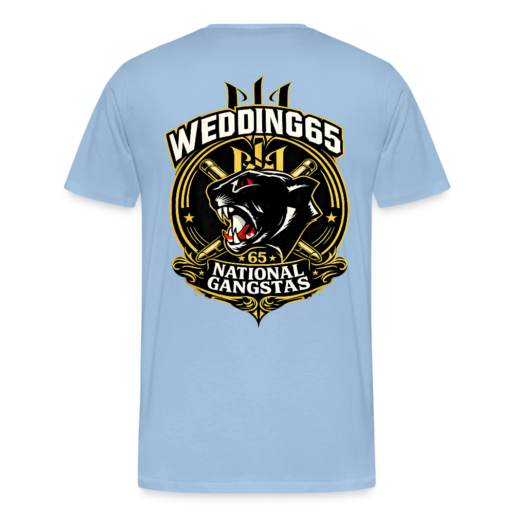 National Gangstas 65 Männer Premium T-Shirt - Sky