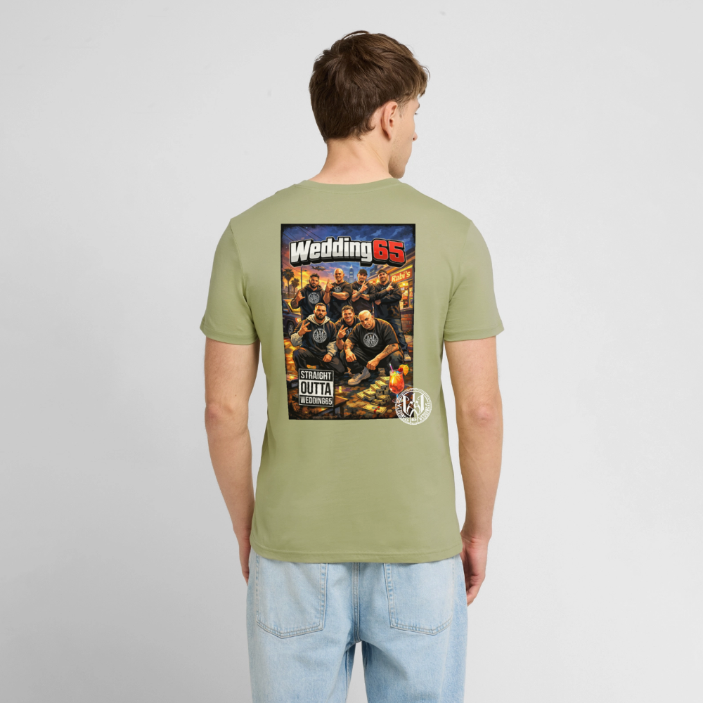 Outta Gang Wedding65  Unisex T-Shirt CRAFTER - Nebelgrün