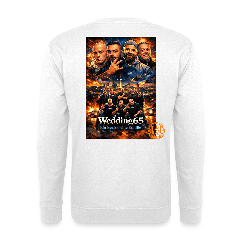 Wedding65 Familia Unisex Pullover - Weiß