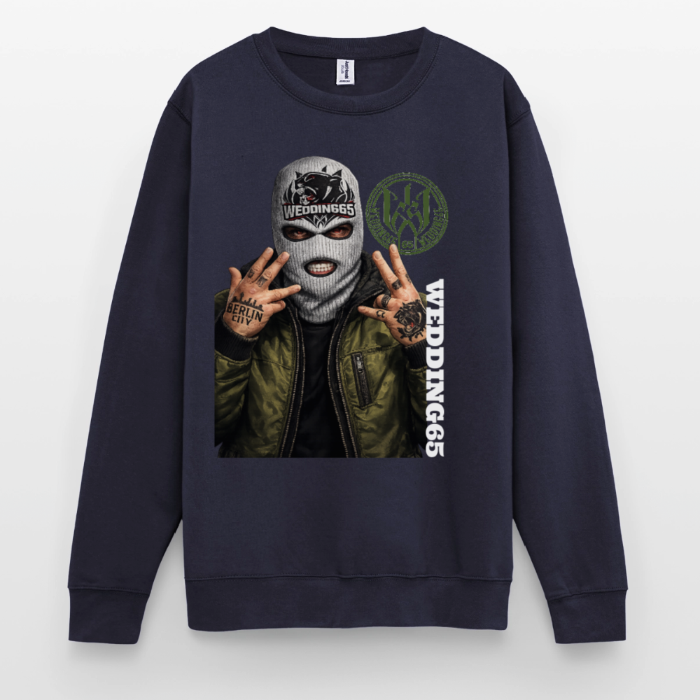 BC Green Wedding65 Unisex Pullover - Navy