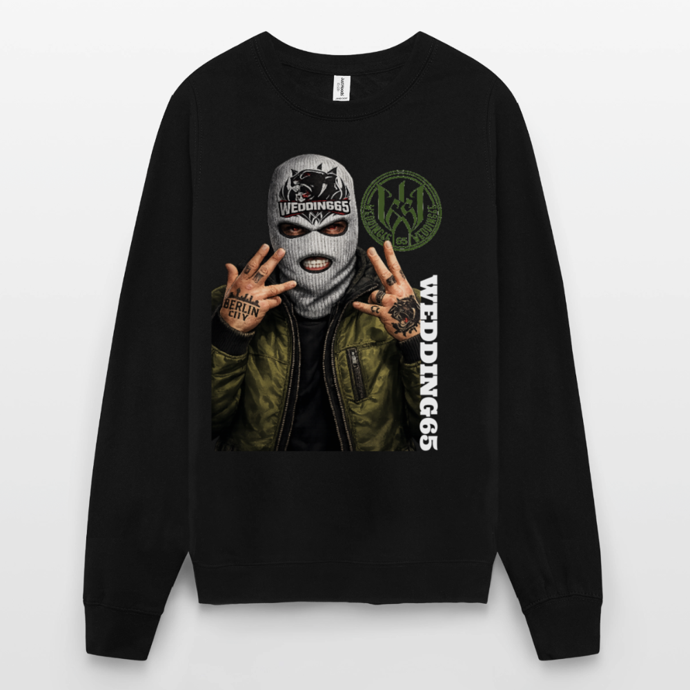 BC Green Wedding65 Unisex Pullover - Schwarz