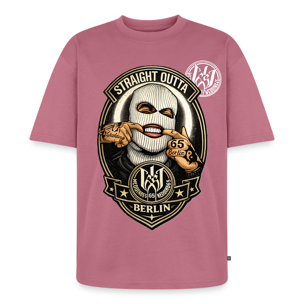 SO Wedding65 Unisex Premium Oversized Bio T-Shirt - Mauve