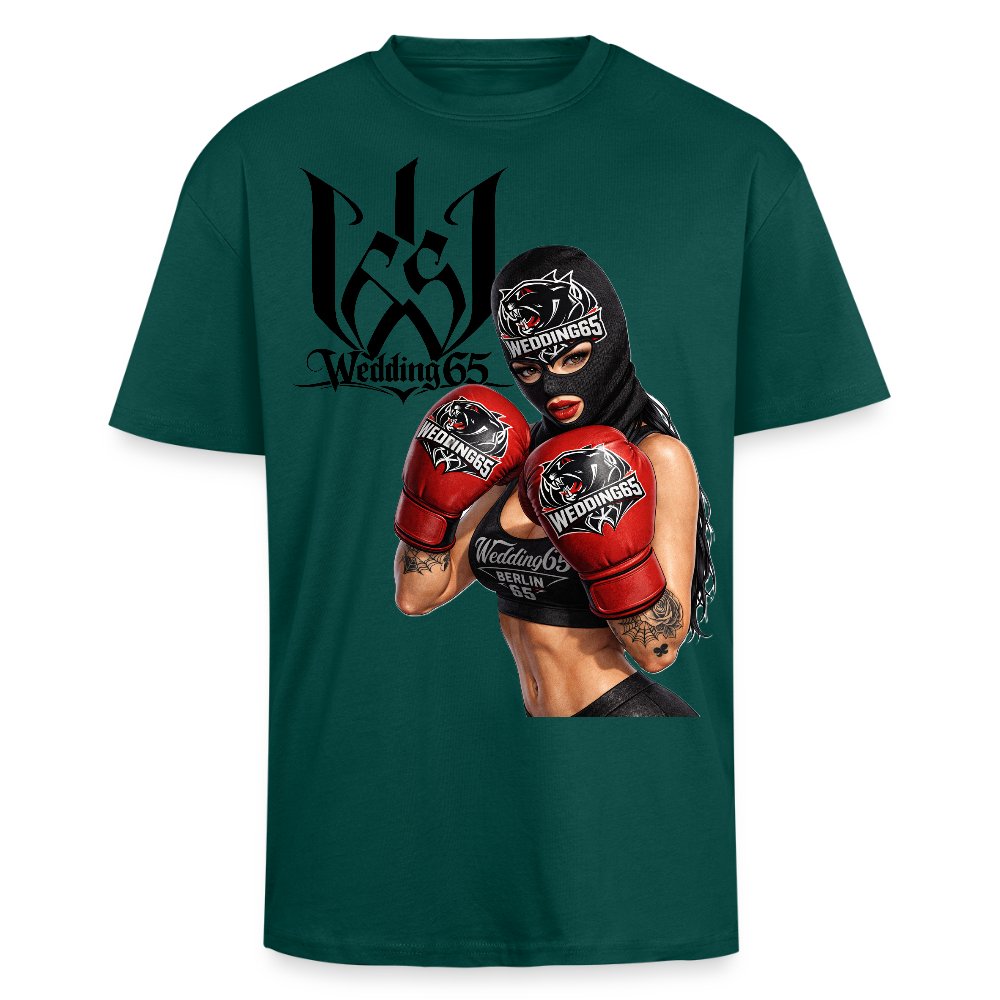 Boxer Wedding65 Heavy Oversize T-Shirt - hunter Green