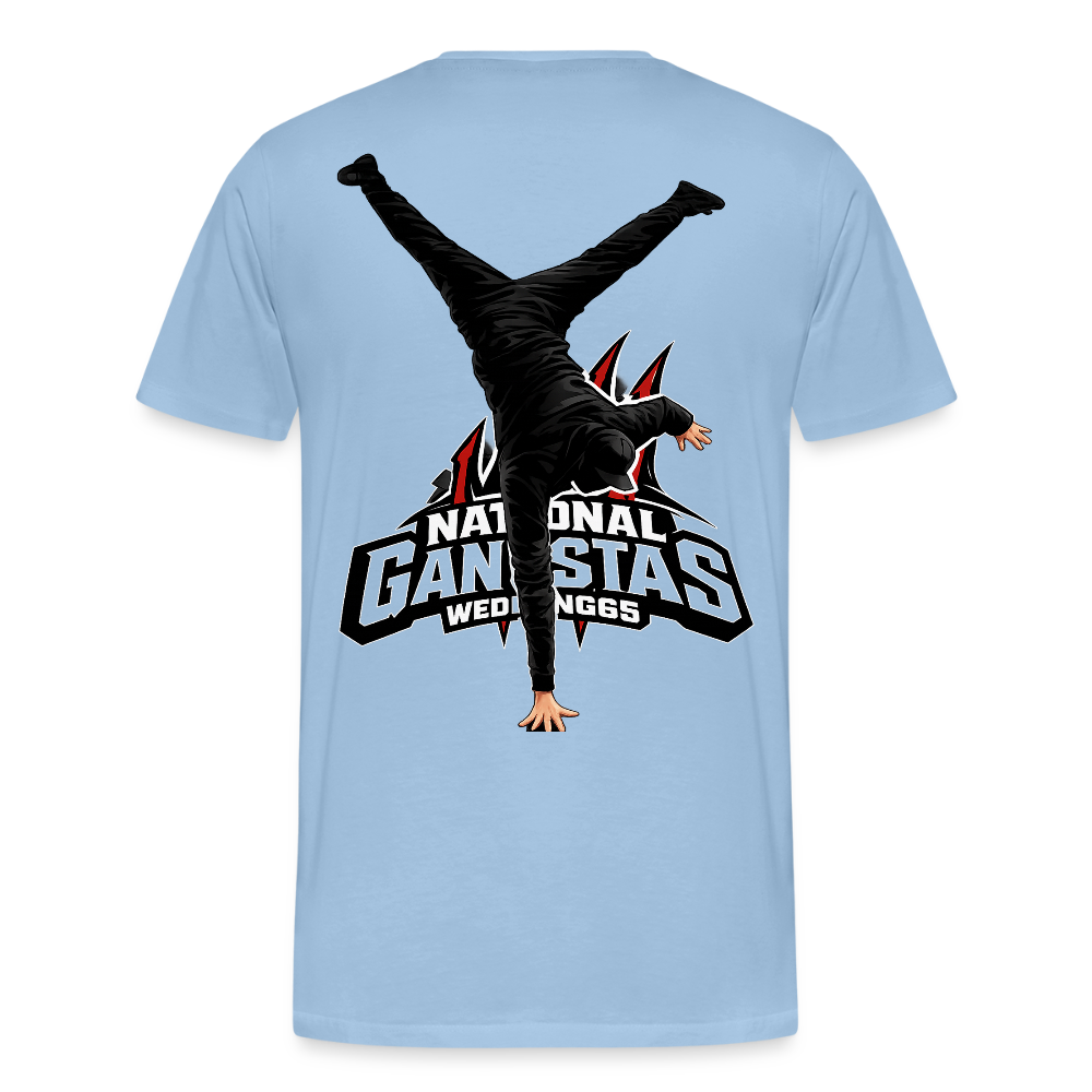 National Gangstas Panther Männer Premium T-Shirt - Sky