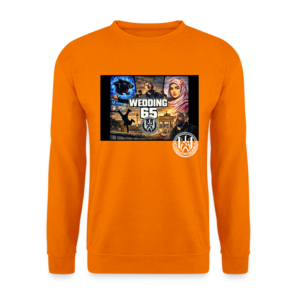 Wedding65 Unisex Pullover - Orange