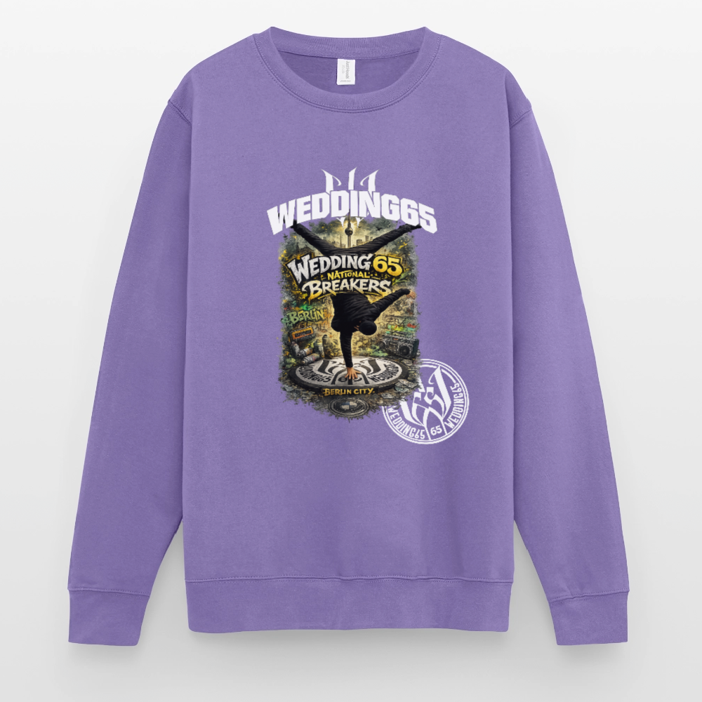 Berlin Wedding65 Breakers Männer Premium Sweatshirt - Lavendel