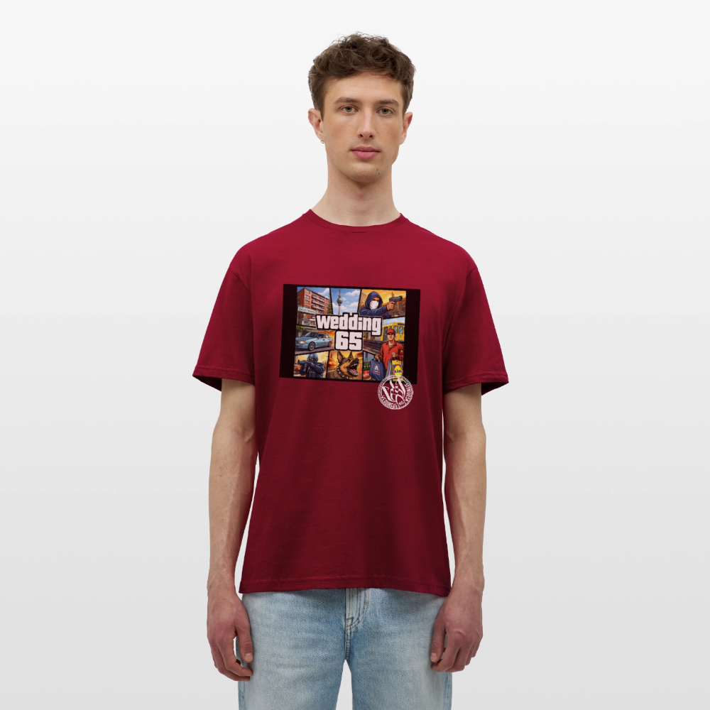 Männer Wedding 65 GTA T-Shirt - Ziegelrot