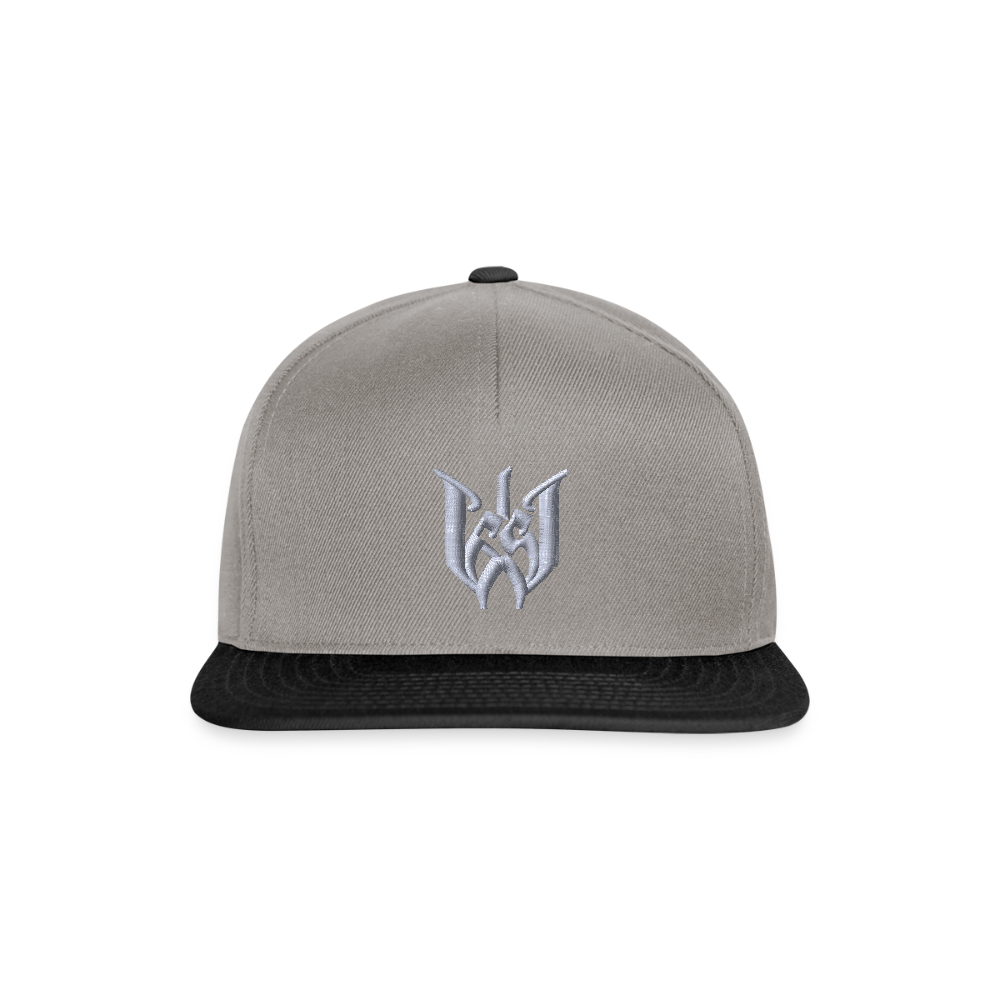 Wedding65 Strick Snapback Cap - Graphit/Schwarz