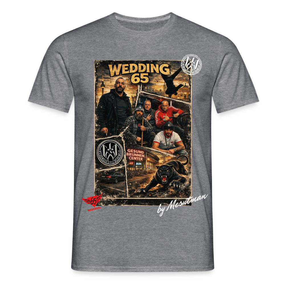 Kardes Wedding 65 Berlin Unisex T - Shirt - Graphit meliert