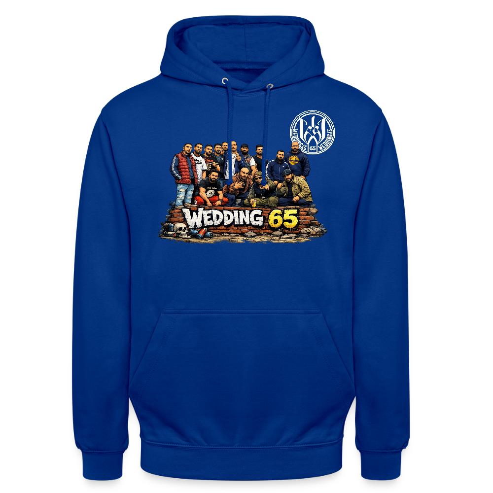 Group Wedding65 Ghetto Unisex Hoodie - Royalblau