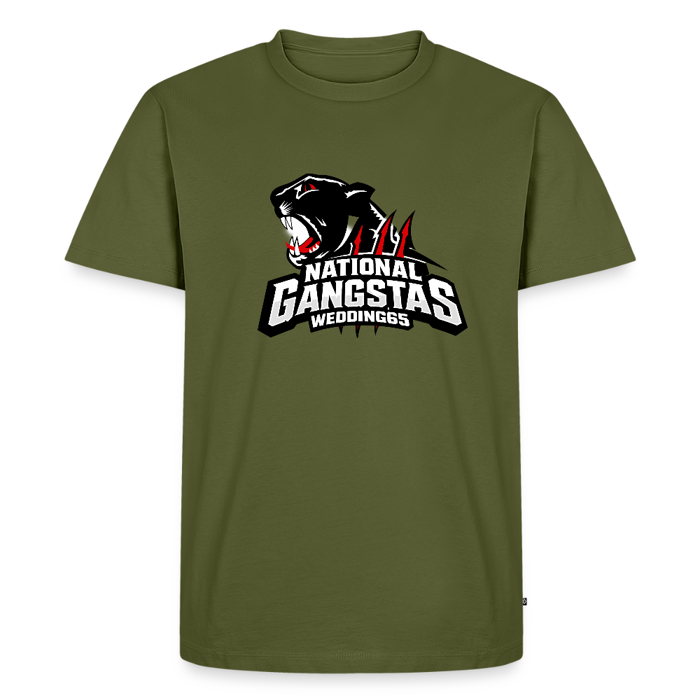 National Gangstas Panther Männer Premium T-Shirt - Khaki