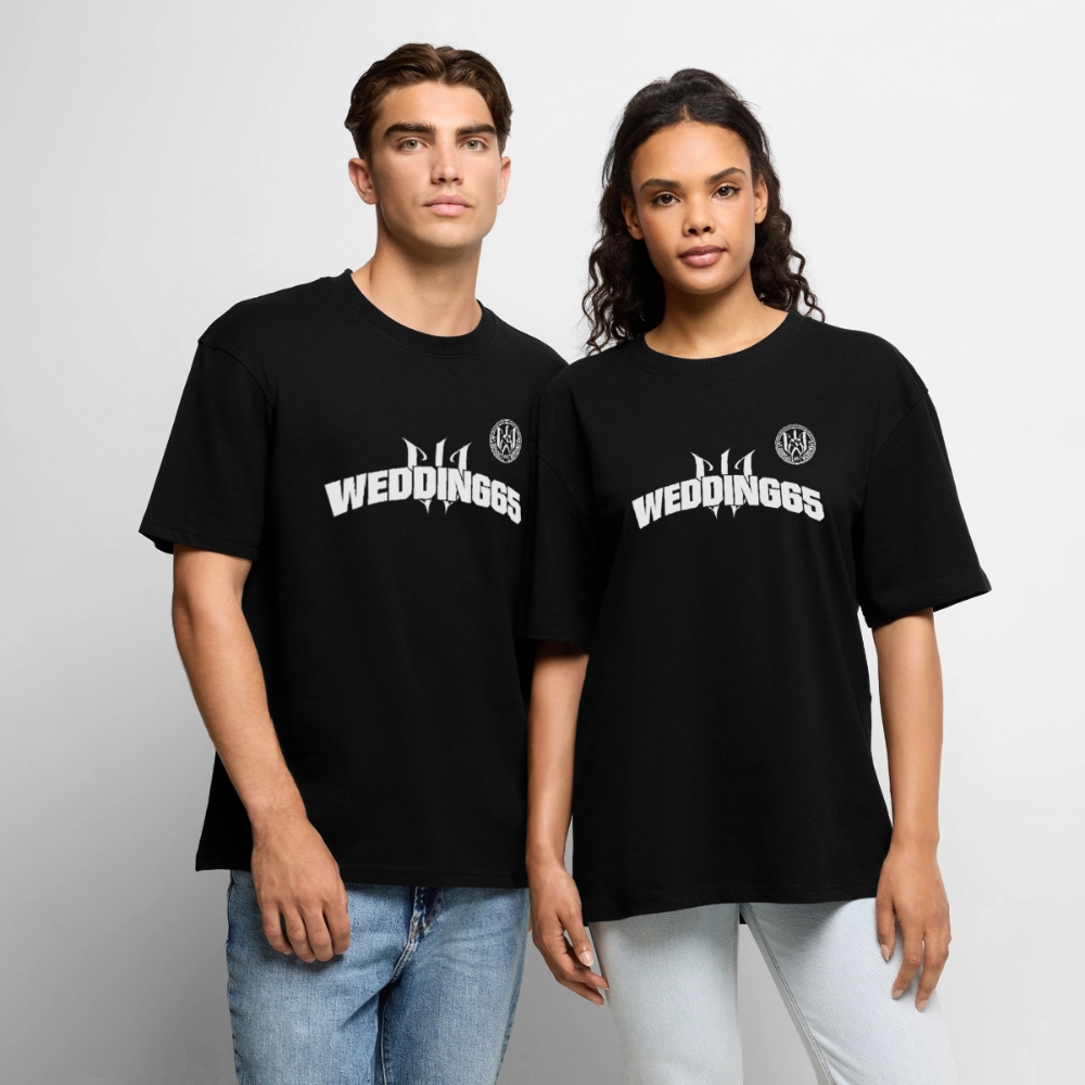 NG Wedding65Unisex Premium Oversized T-Shirt - Schwarz