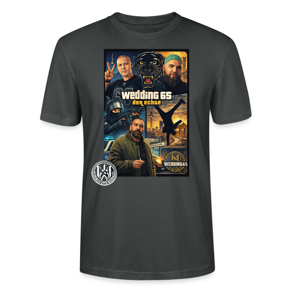 Der Echte Wedding 65 Unisex T-Shirt - Anthrazit