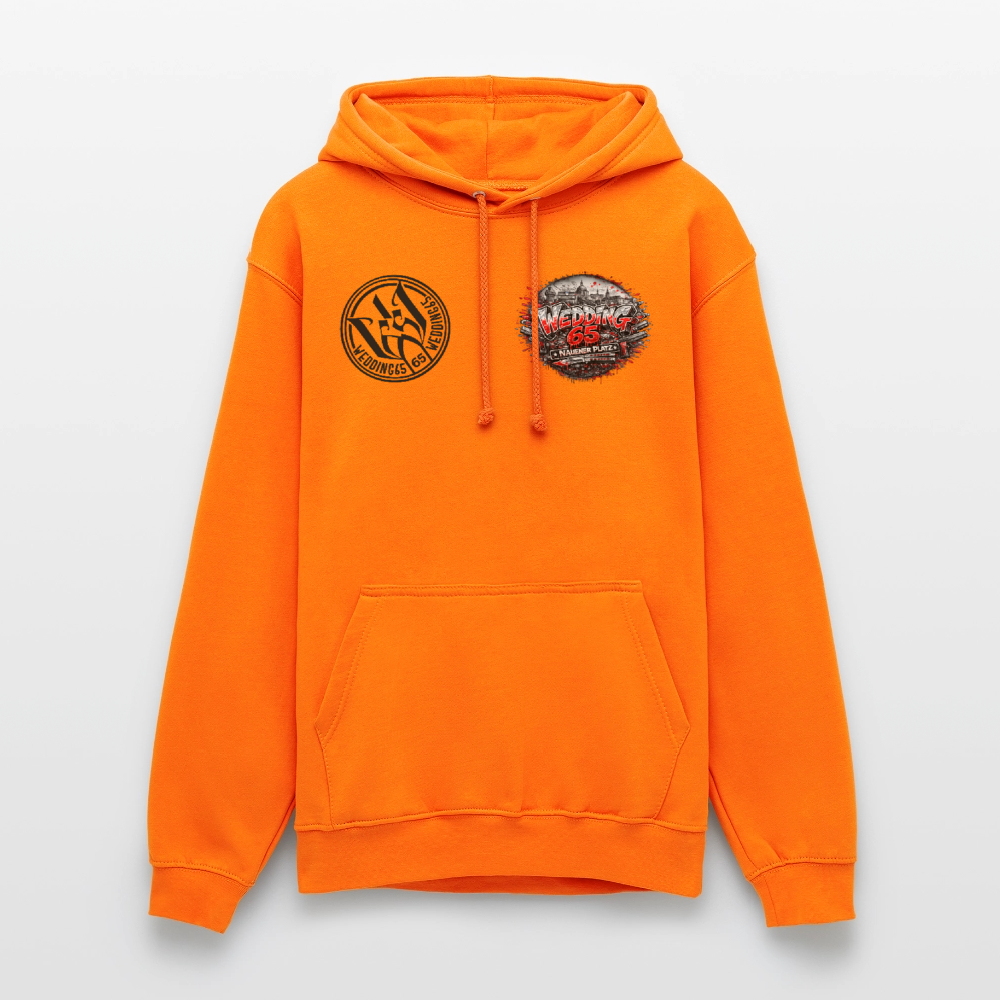 Berlin Wedding 65 Nauener Platz Unisex Hoodie - Orange