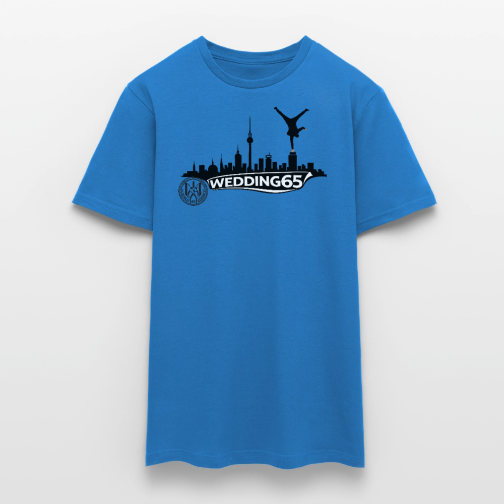 Mesutman Wedding Skyline 65 Männer T-Shirt - Royalblau