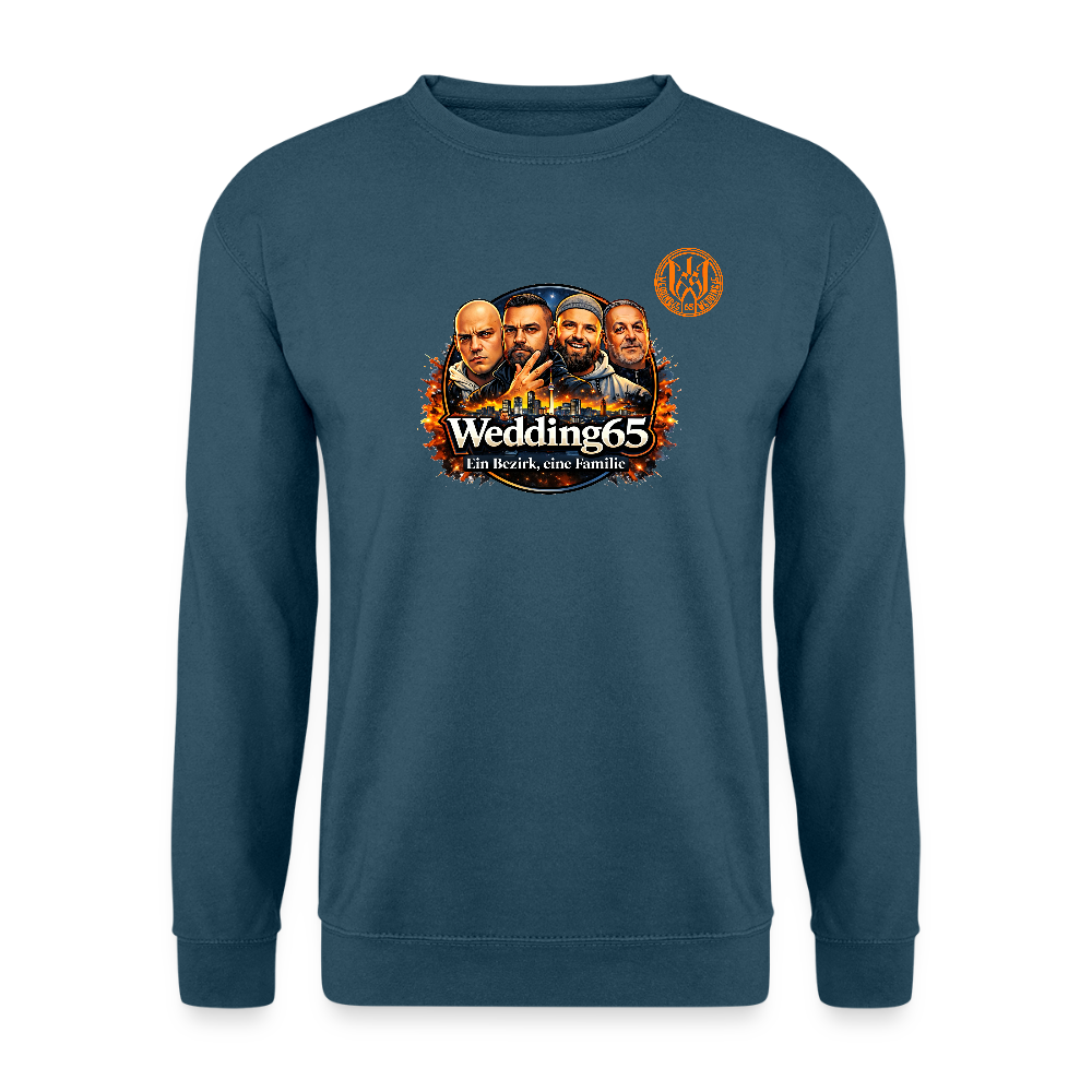 Wedding65 Familia Unisex Pullover - Indigoblau
