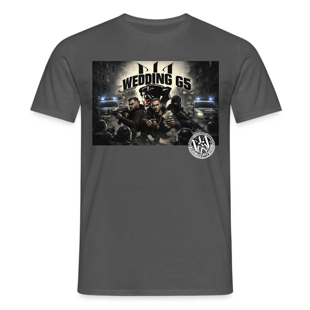 Wedding 65 Street Crime Männer T-Shirt - Anthrazit