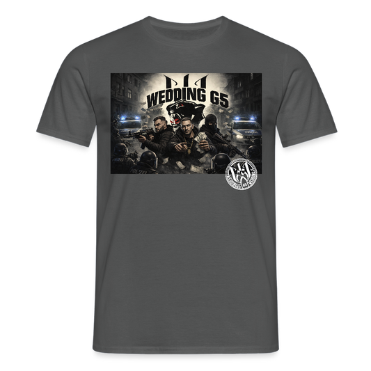 Wedding 65 Street Crime Männer T-Shirt - Anthrazit