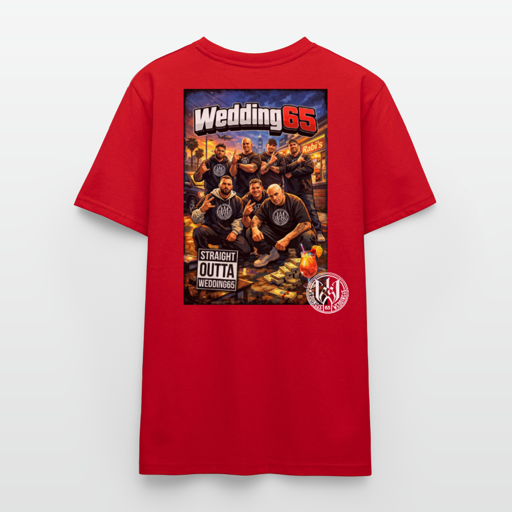Outta Gang Wedding65  Unisex T-Shirt CRAFTER - Rot