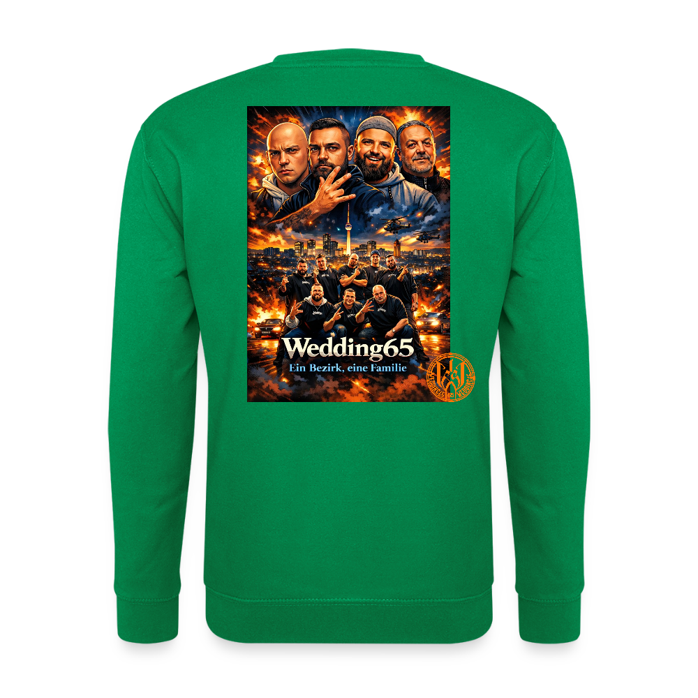 Wedding65 Familia Unisex Pullover - Kelly Green