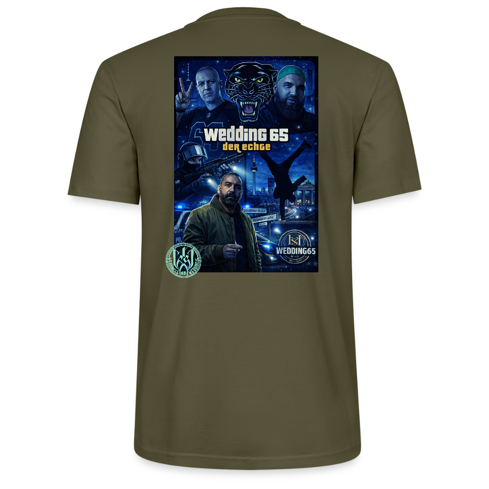 Der Echte Wedding 65 Unisex T-Shirt - Khaki