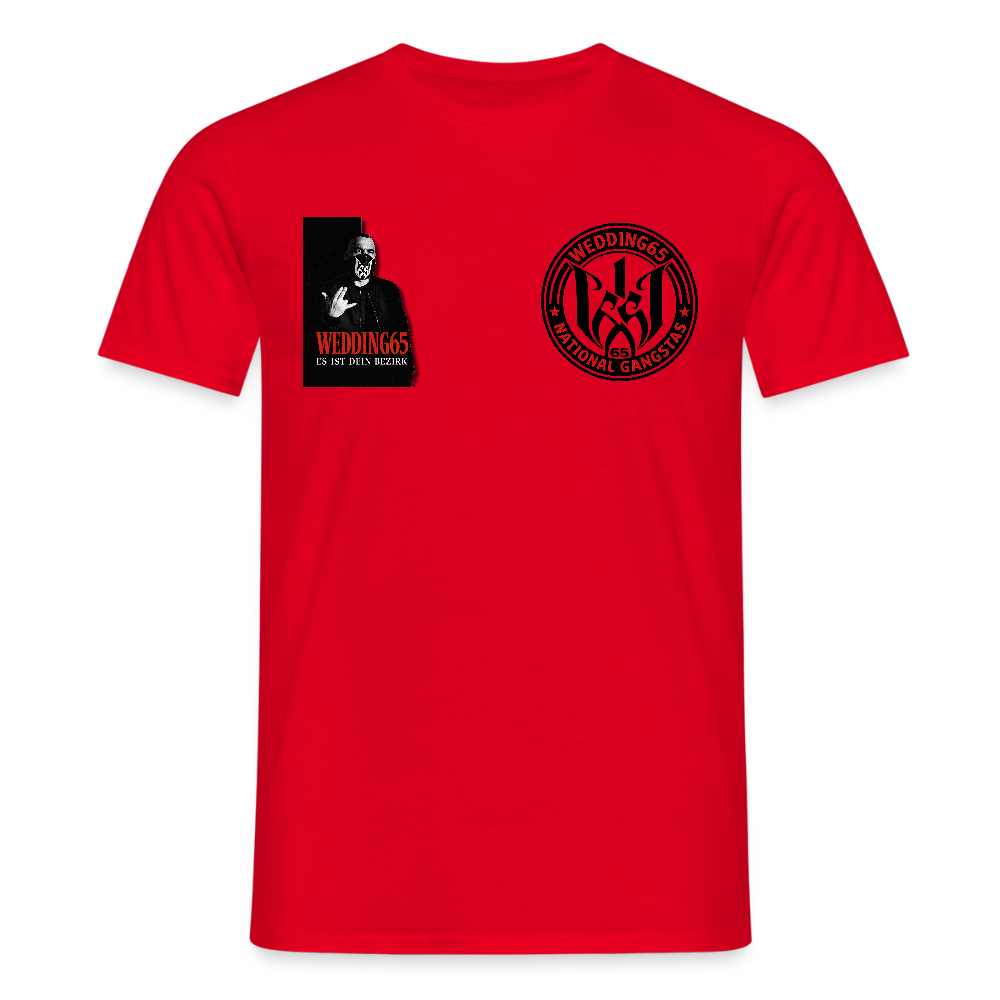 Scarface Wedding65 Männer T-Shirt - Rot