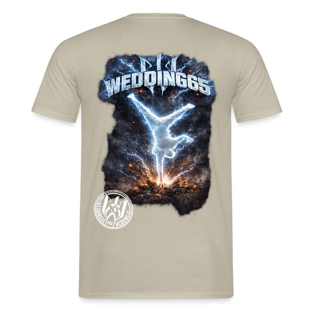 Mesutman 99 Wedding 65 Flash Männer T-Shirt - Sandbeige