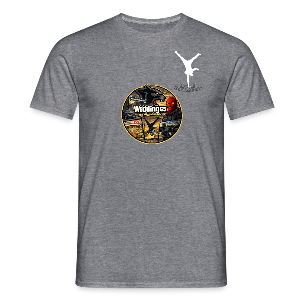 Männer Wedding65 by Mesutman T-Shirt - Graphit meliert