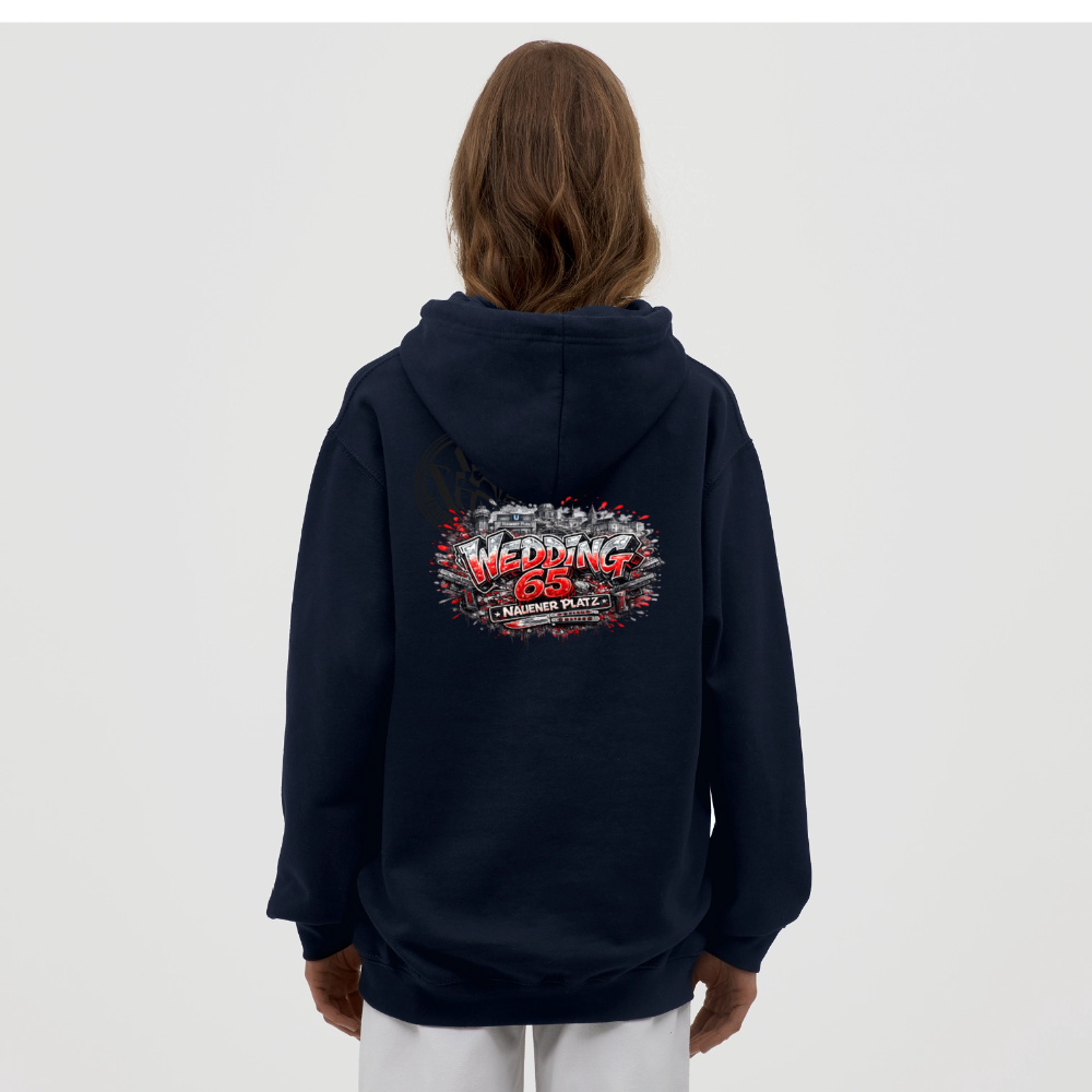 Berlin Wedding 65 Nauener Platz Unisex Hoodie - Navy