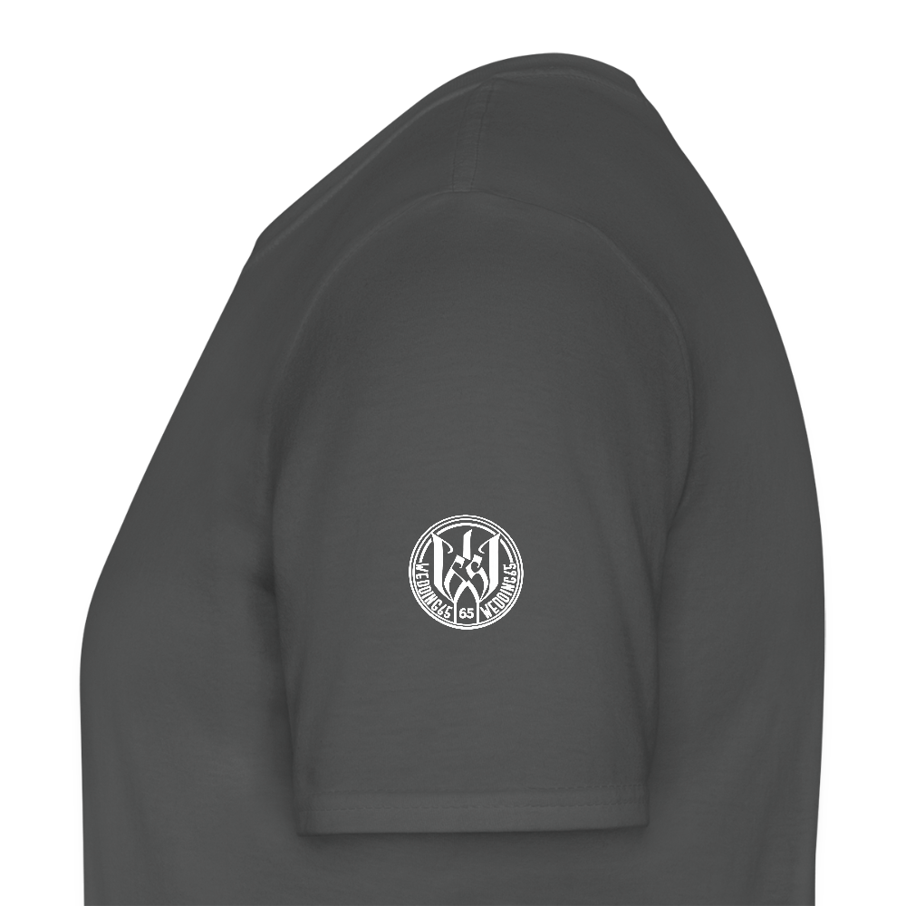 Black logo Shirt Wedding65 Männer T-Shirt - Anthrazit