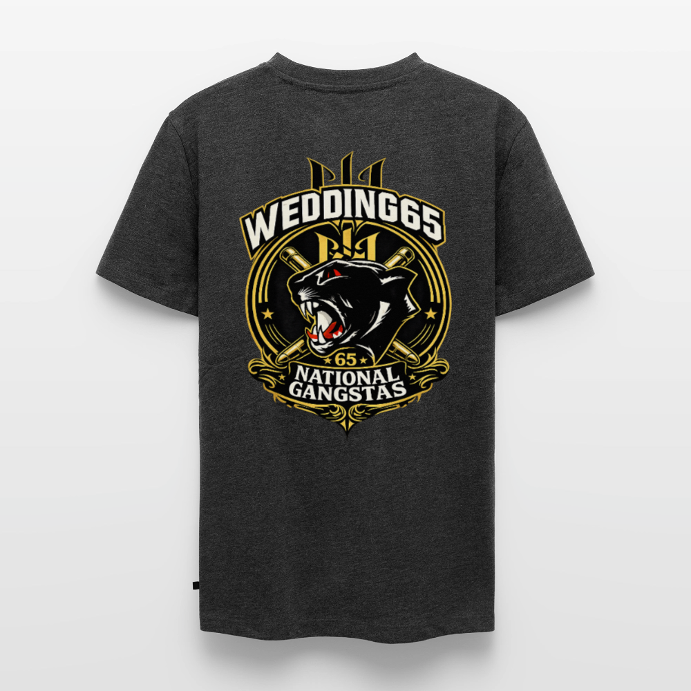 National Gangstas 65 Männer Premium T-Shirt - Anthrazit meliert