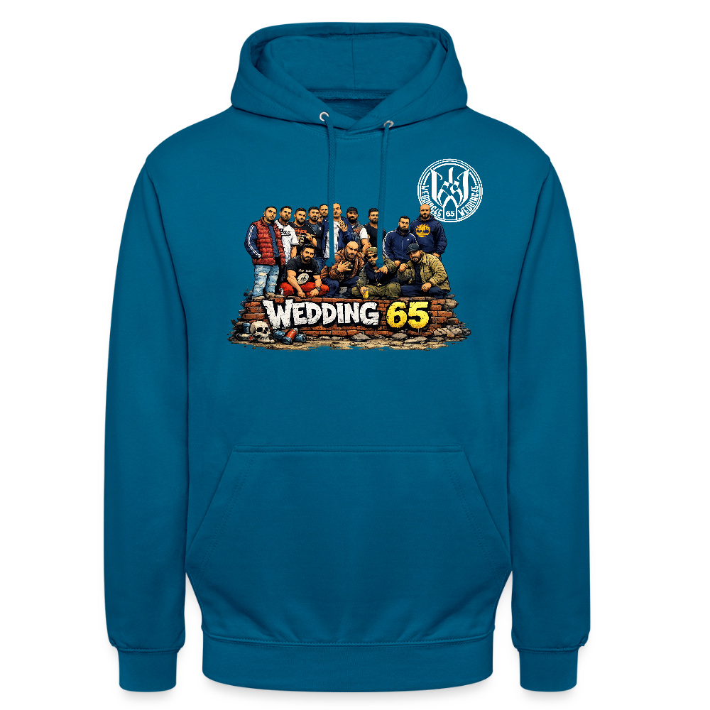 Group Wedding65 Ghetto Unisex Hoodie - Tiefseeblau 