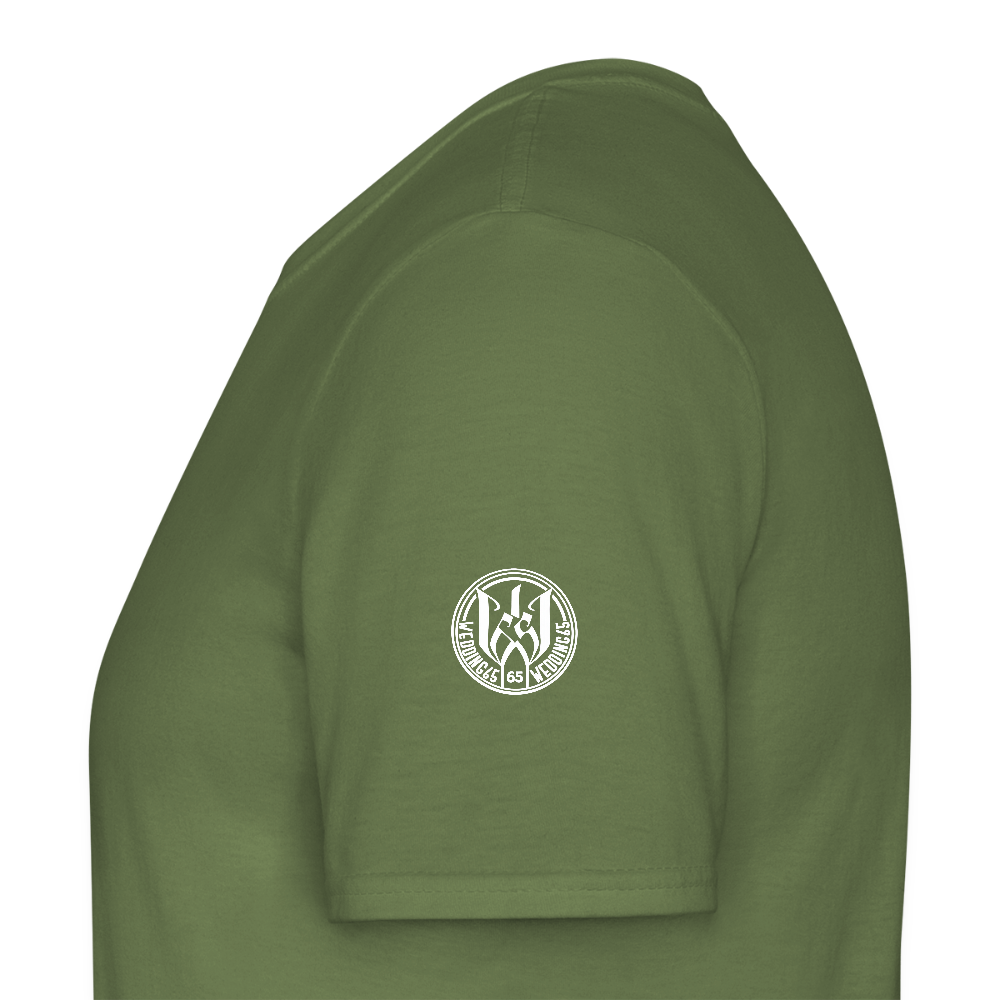 Black logo Shirt Wedding65 Männer T-Shirt - Militärgrün