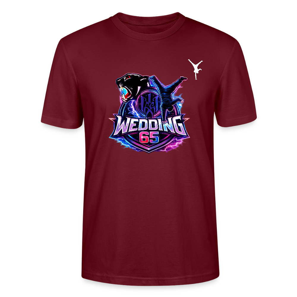 Neon Wedding65 Unisex T-Shirt CRAFTER - Burgunderrot